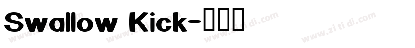 Swallow Kick字体转换
